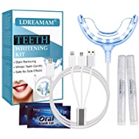 Los mejores  - Kit de Blanqueamiento-Blanqueamiento Dental-Gel Blanqueador de Dientes-Teeth Whitening Kit-1 Bandeja Dental de Luz LED…